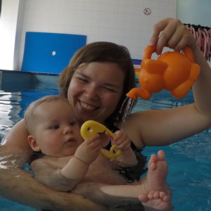 pływanie niemowlaki