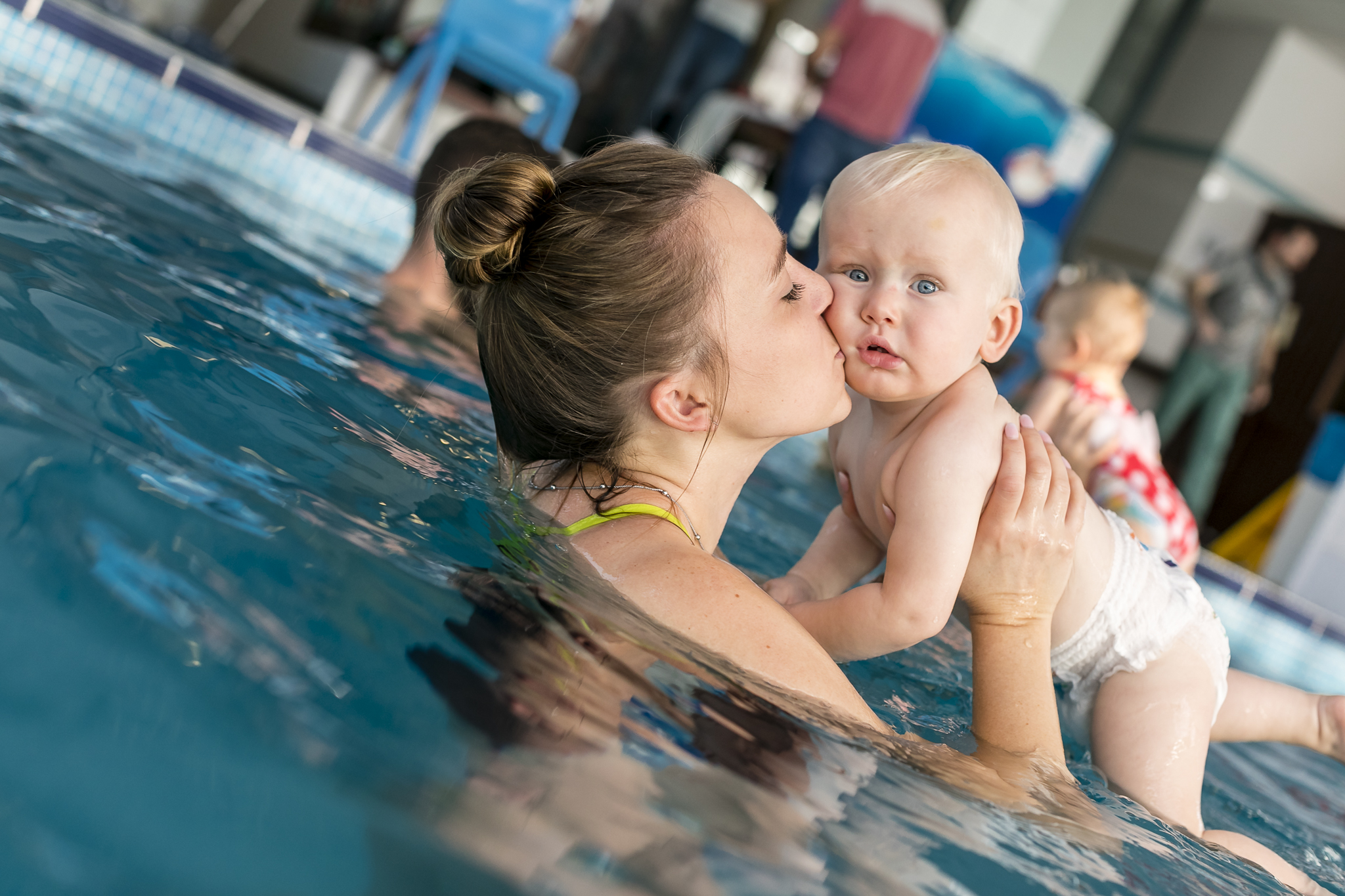 niemowlaki na basenie