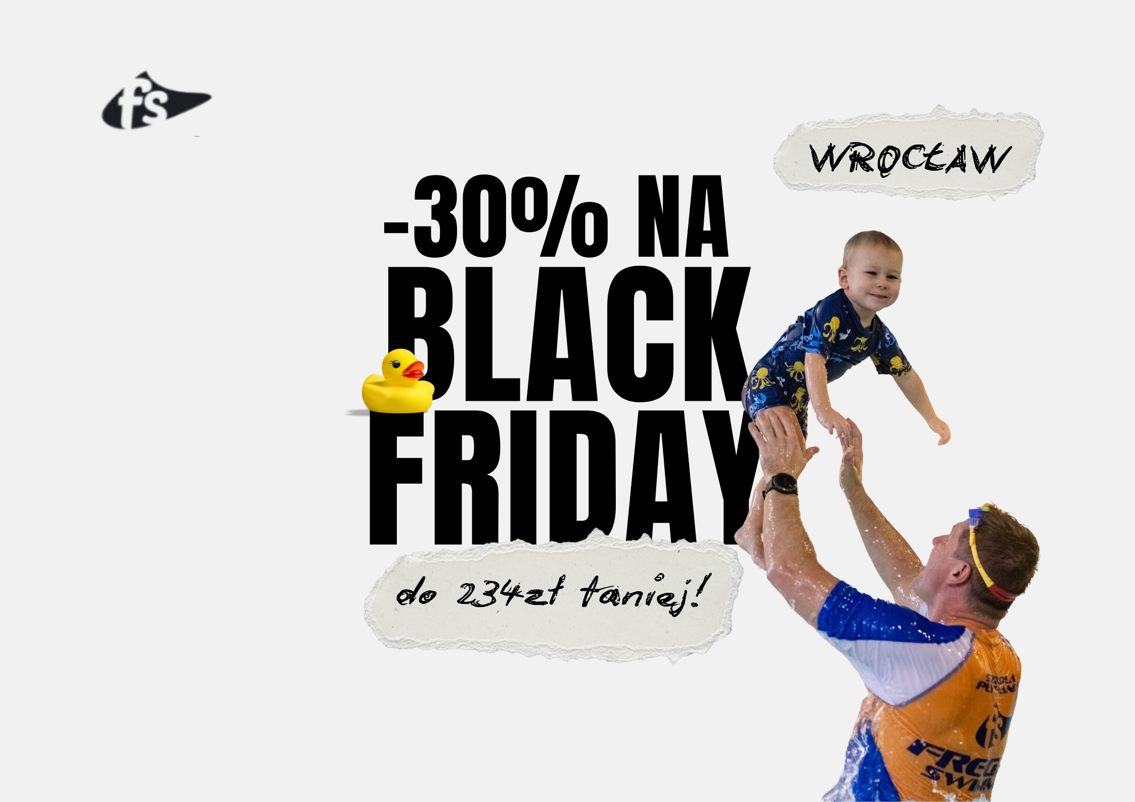 Wrocław promocja basen Kromera fregata swimming