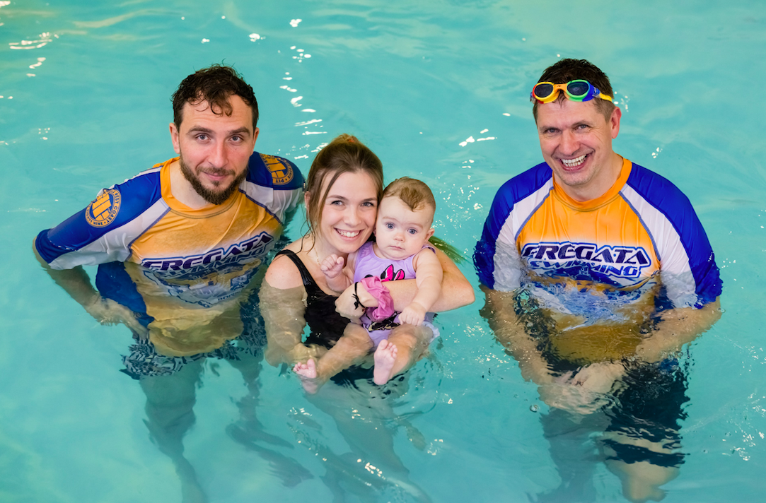 Pływanie niemowląt bezpieczne