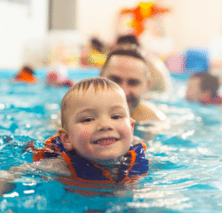 Pływanie dzieci i niemowląt fregata swimming
