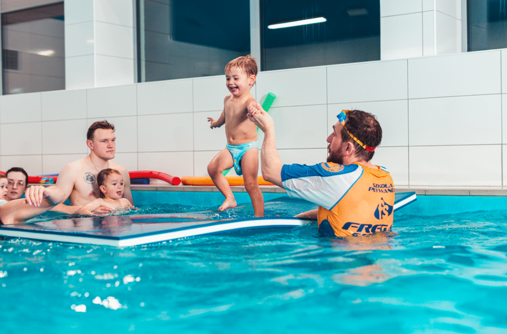 Pływanie dzieci i niemowląt poznan