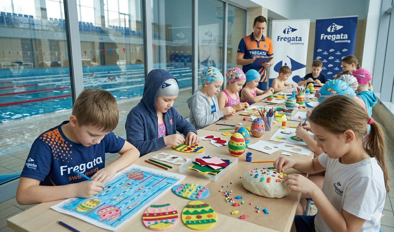 wielkanocny korkurs plastyczny z fregata swimming1